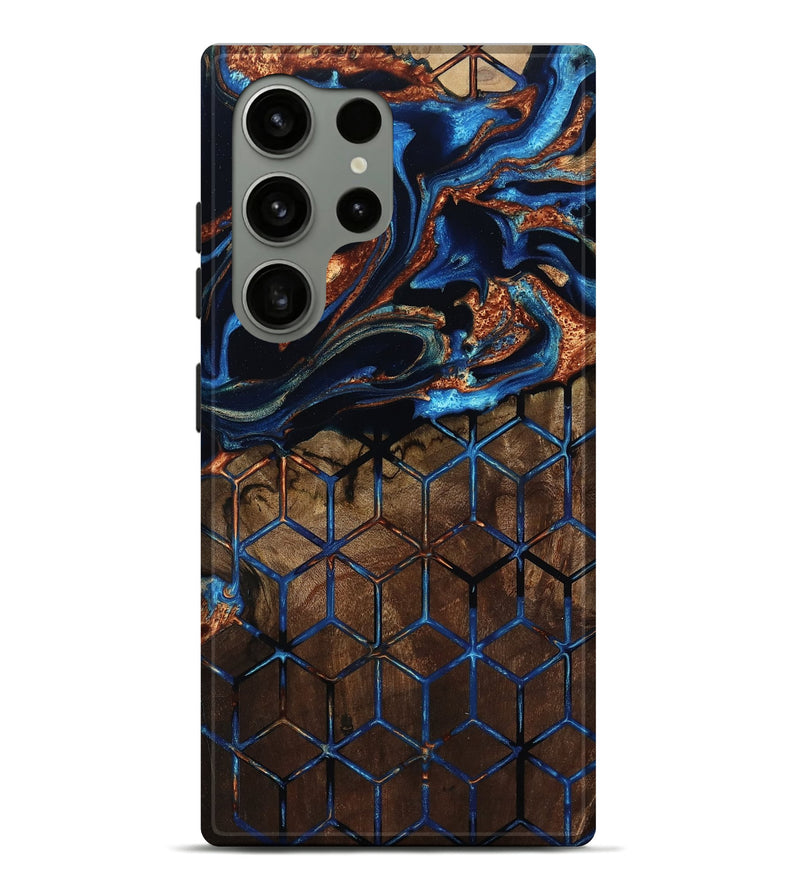 Galaxy S24 Ultra Wood Live Edge Phone Case - Marlene (Pattern, 801948)