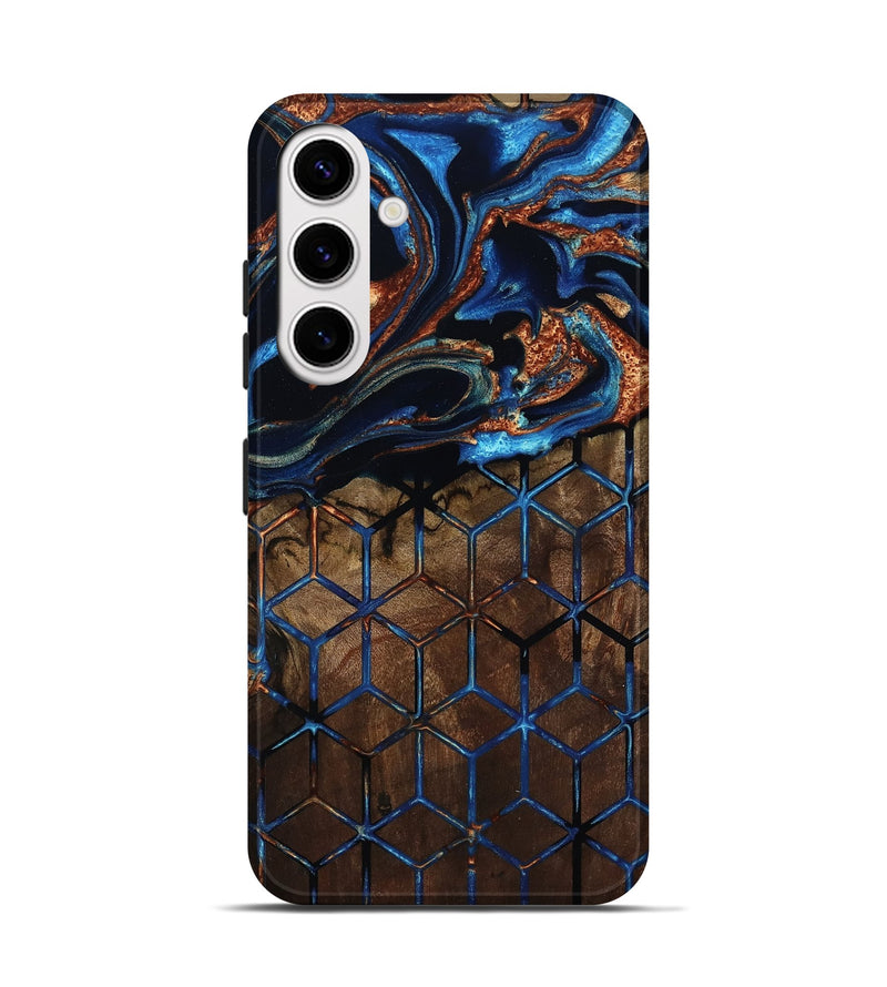 Galaxy S25 Wood Live Edge Phone Case - Marlene (Pattern, 801948)