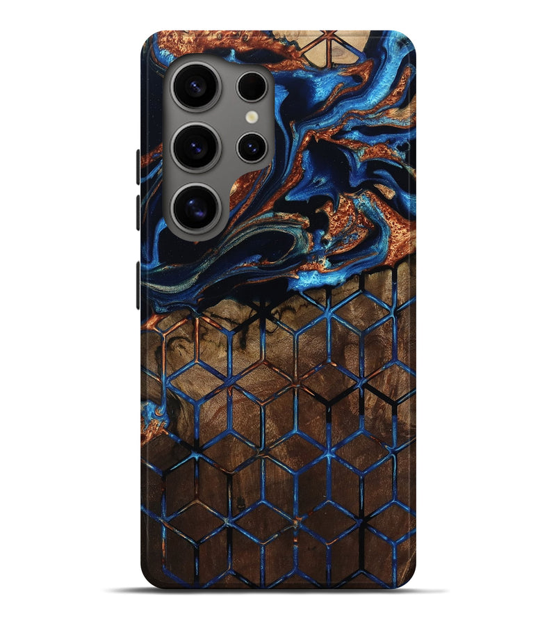 Galaxy S25 Ultra Wood Live Edge Phone Case - Marlene (Pattern, 801948)