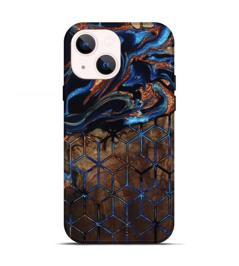 iPhone 13 Wood Live Edge Phone Case - Marlene (Pattern, 801948)