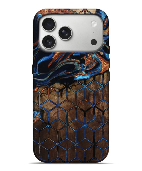 iPhone 17 Pro Max Wood Live Edge Phone Case - Marlene (Pattern, 801948)