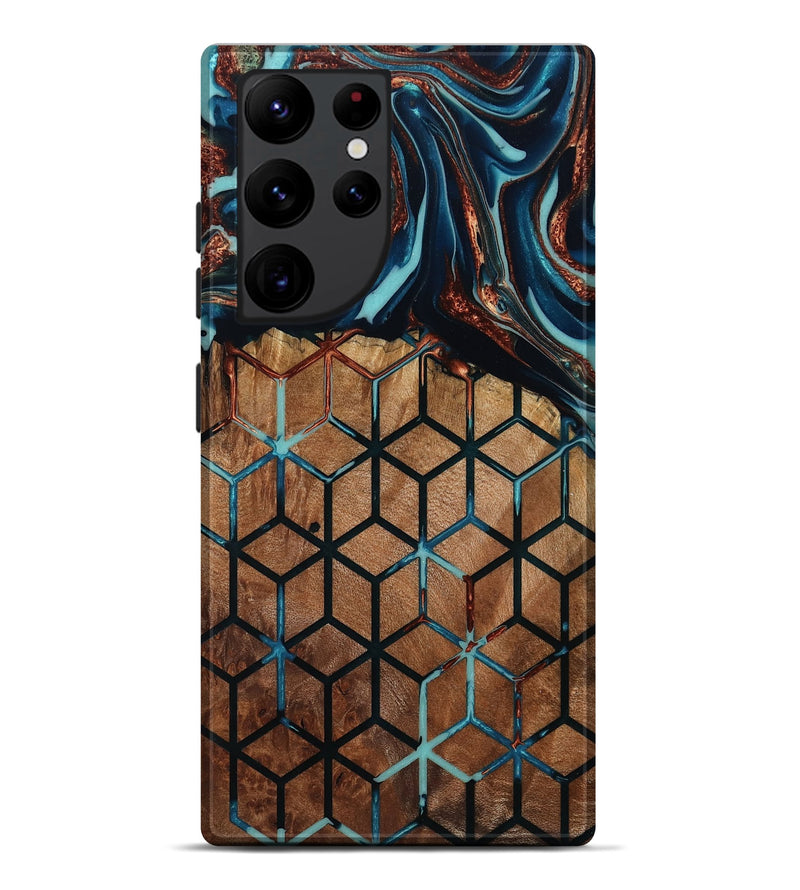Galaxy S22 Ultra Wood Live Edge Phone Case - Darnell (Pattern, 801950)