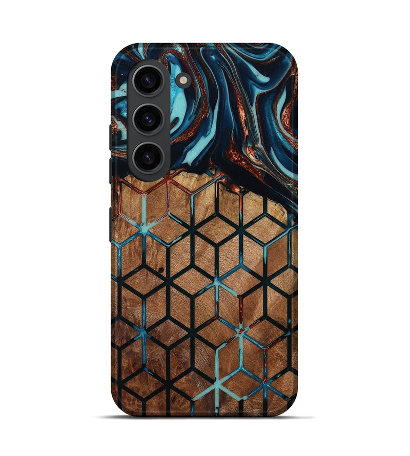 Galaxy S23 Wood Live Edge Phone Case - Darnell (Pattern, 801950)