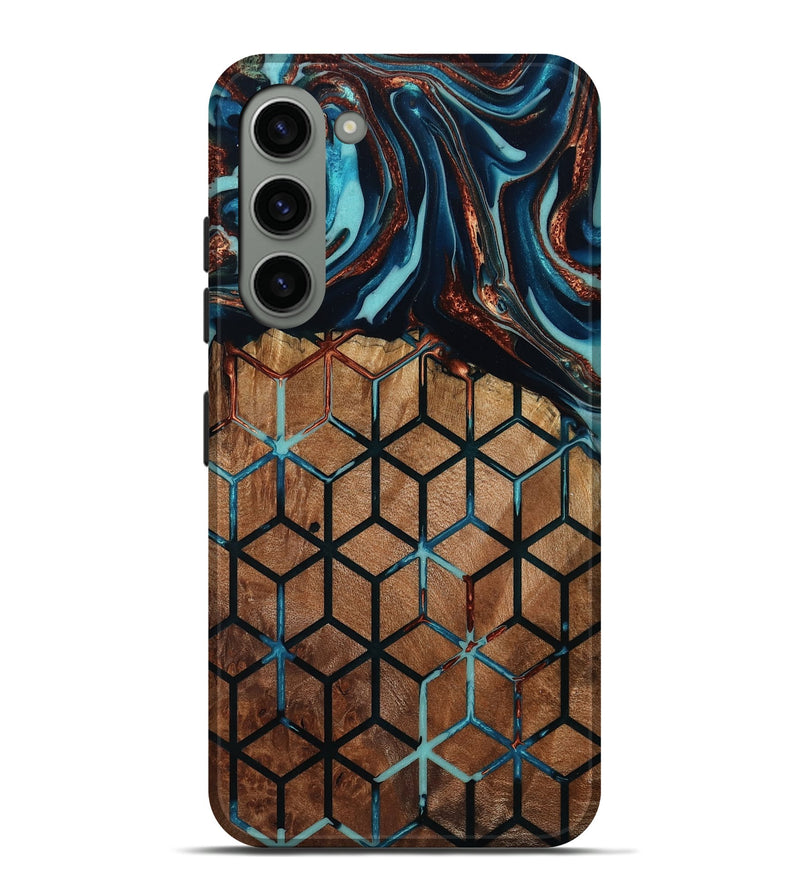 Galaxy S23 Plus Wood Live Edge Phone Case - Darnell (Pattern, 801950)