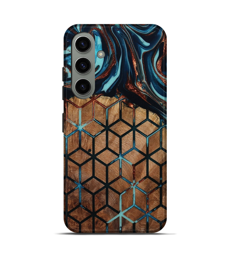 Galaxy S24 Wood Live Edge Phone Case - Darnell (Pattern, 801950)