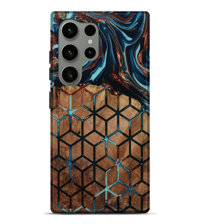 Galaxy S24 Ultra Wood Live Edge Phone Case - Darnell (Pattern, 801950)
