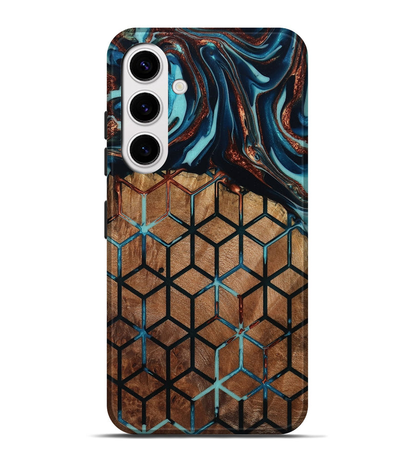 Galaxy S25 Plus Wood Live Edge Phone Case - Darnell (Pattern, 801950)
