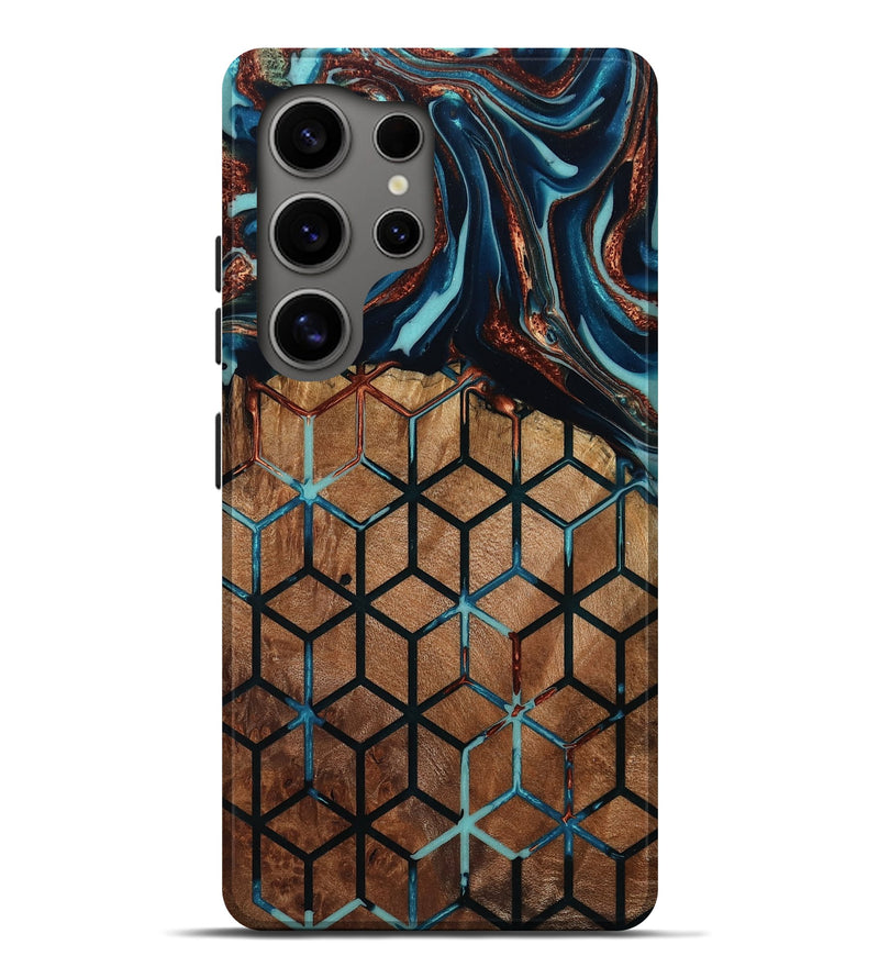 Galaxy S25 Ultra Wood Live Edge Phone Case - Darnell (Pattern, 801950)