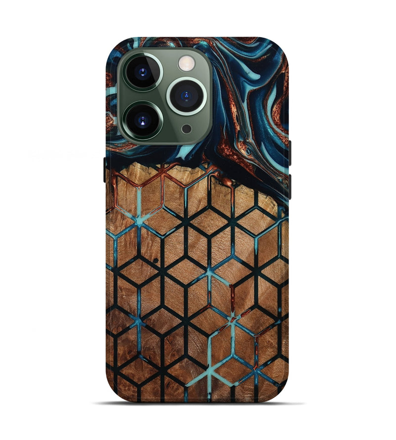 iPhone 13 Pro Wood Live Edge Phone Case - Darnell (Pattern, 801950)