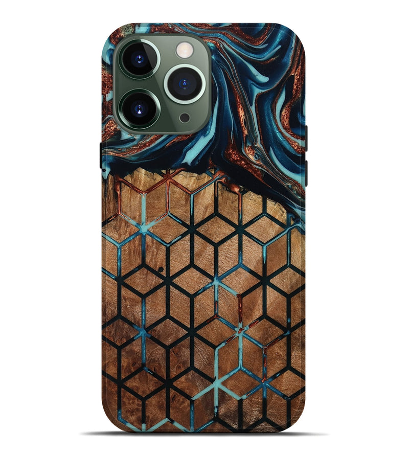 iPhone 13 Pro Max Wood Live Edge Phone Case - Darnell (Pattern, 801950)