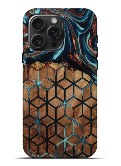 iPhone 16 Pro Max Wood Live Edge Phone Case - Darnell (Pattern, 801950)