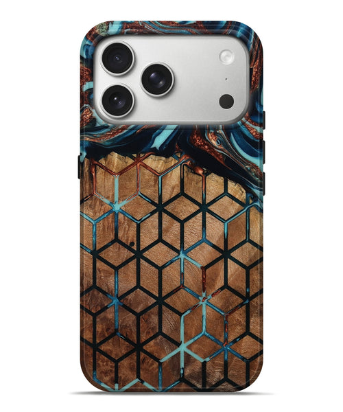 iPhone 17 Pro Max Wood Live Edge Phone Case - Darnell (Pattern, 801950)
