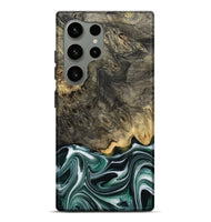 Galaxy S24 Ultra Wood Live Edge Phone Case - Darci (Green, 801952)