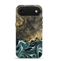 iPhone 17 Air Wood Live Edge Phone Case - Darci (Green, 801952)