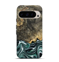 Pixel 10 Wood Live Edge Phone Case - Darci (Green, 801952)