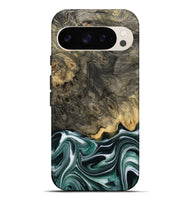 Pixel 10 Pro XL Wood Live Edge Phone Case - Darci (Green, 801952)