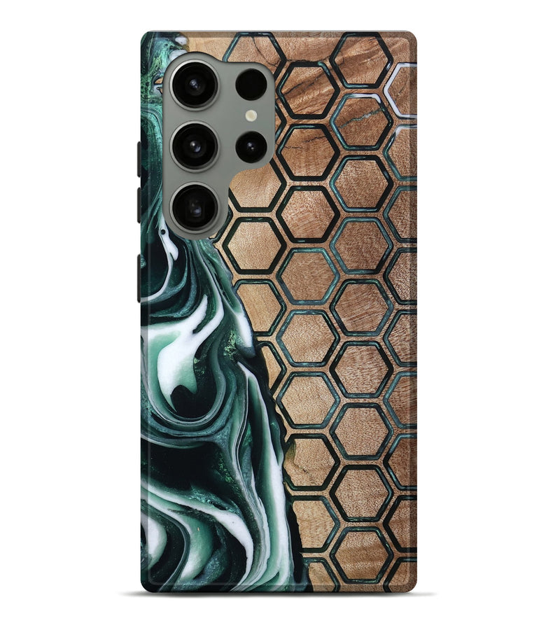 Galaxy S24 Ultra Wood Live Edge Phone Case - Keaton (Pattern, 801953)
