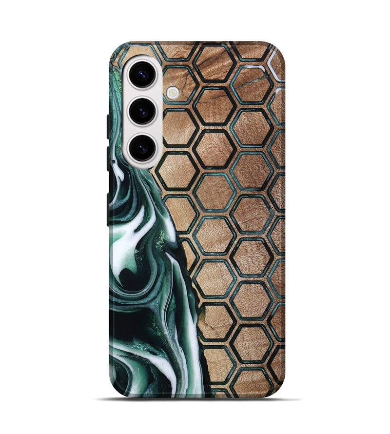 Galaxy S25 Wood Live Edge Phone Case - Keaton (Pattern, 801953)