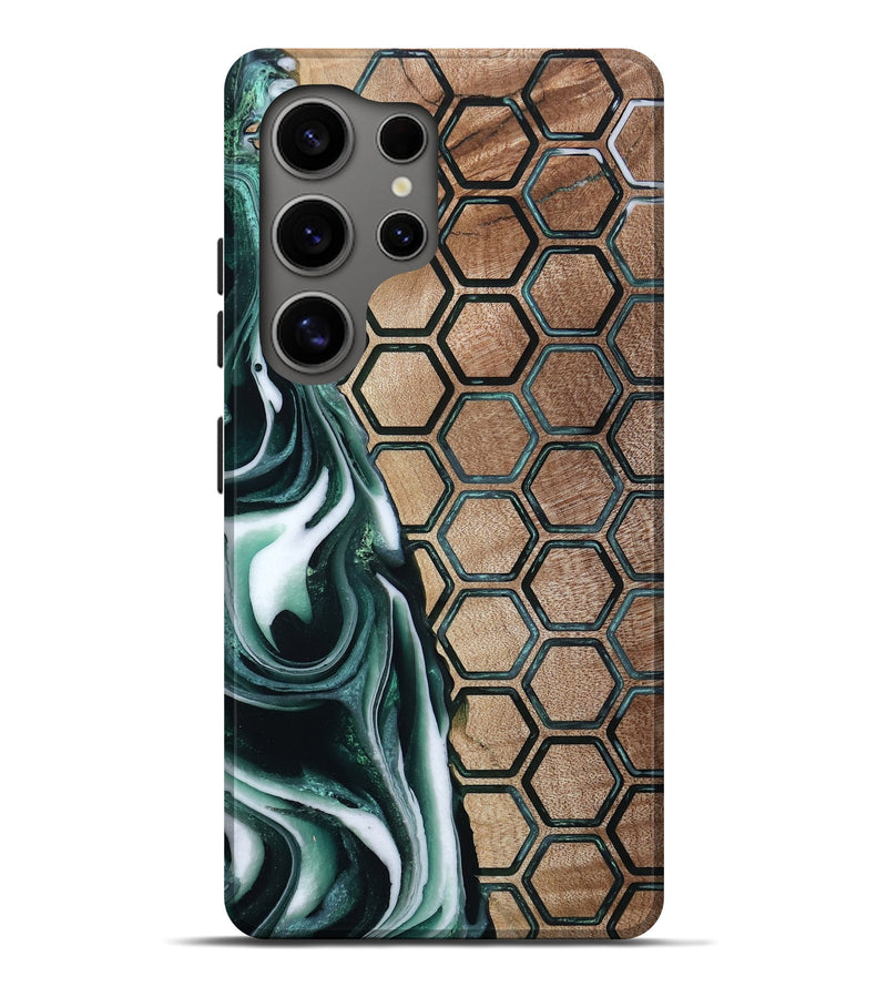 Galaxy S25 Ultra Wood Live Edge Phone Case - Keaton (Pattern, 801953)