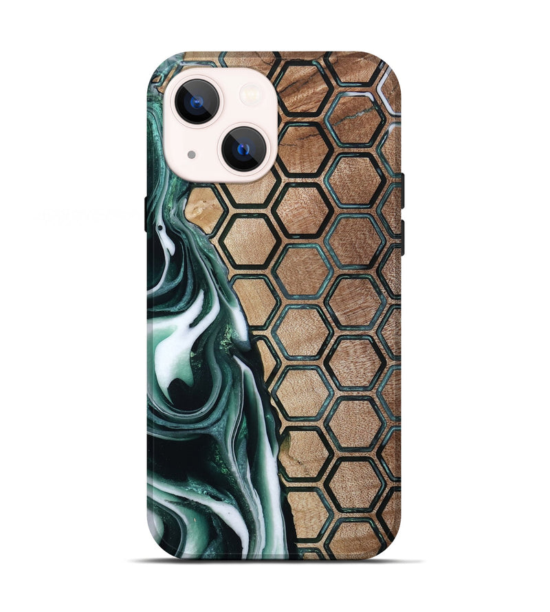 iPhone 13 Wood Live Edge Phone Case - Keaton (Pattern, 801953)