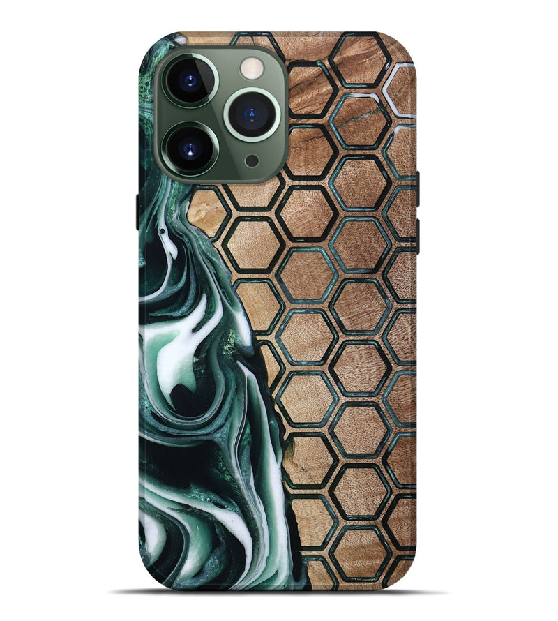 iPhone 13 Pro Max Wood Live Edge Phone Case - Keaton (Pattern, 801953)