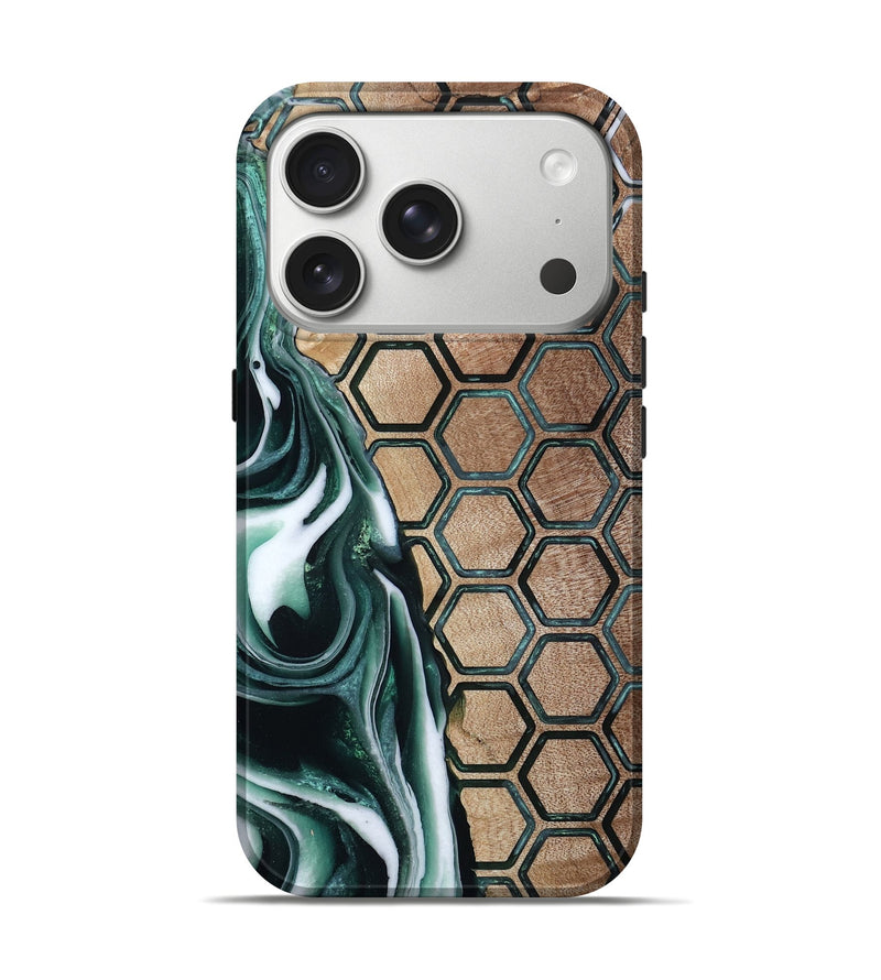 iPhone 17 Pro Wood Live Edge Phone Case - Keaton (Pattern, 801953)