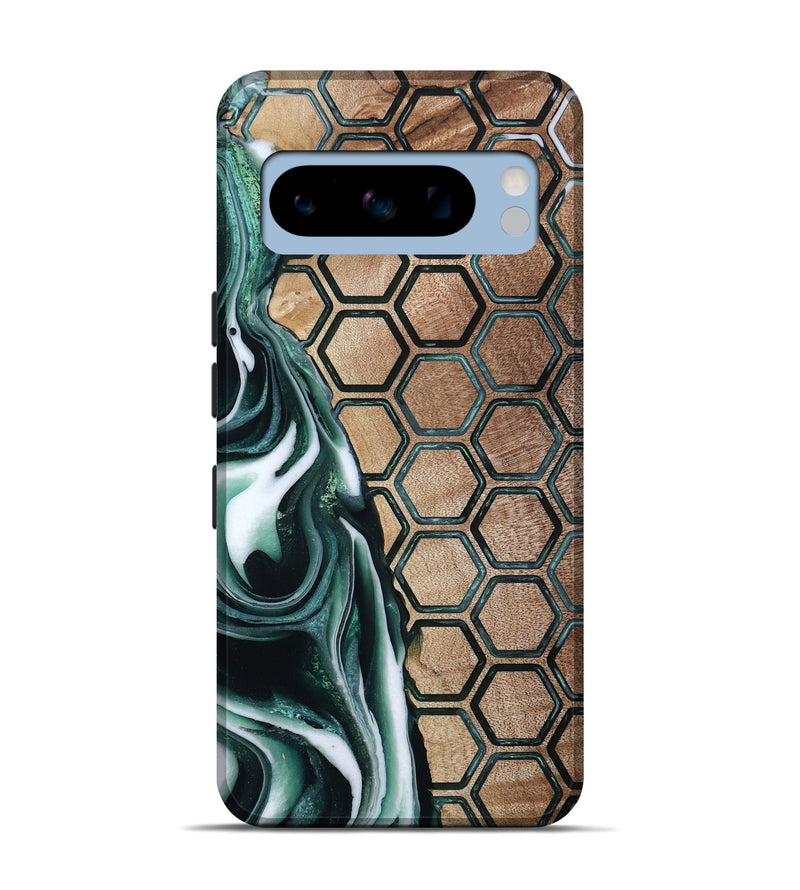 Pixel 8 Pro Wood Live Edge Phone Case - Keaton (Pattern, 801953)