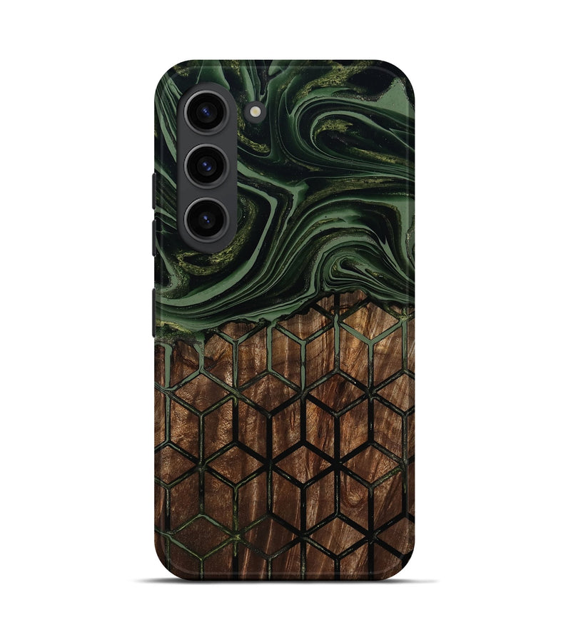 Galaxy S23 Wood Live Edge Phone Case - Banks (Pattern, 801954)
