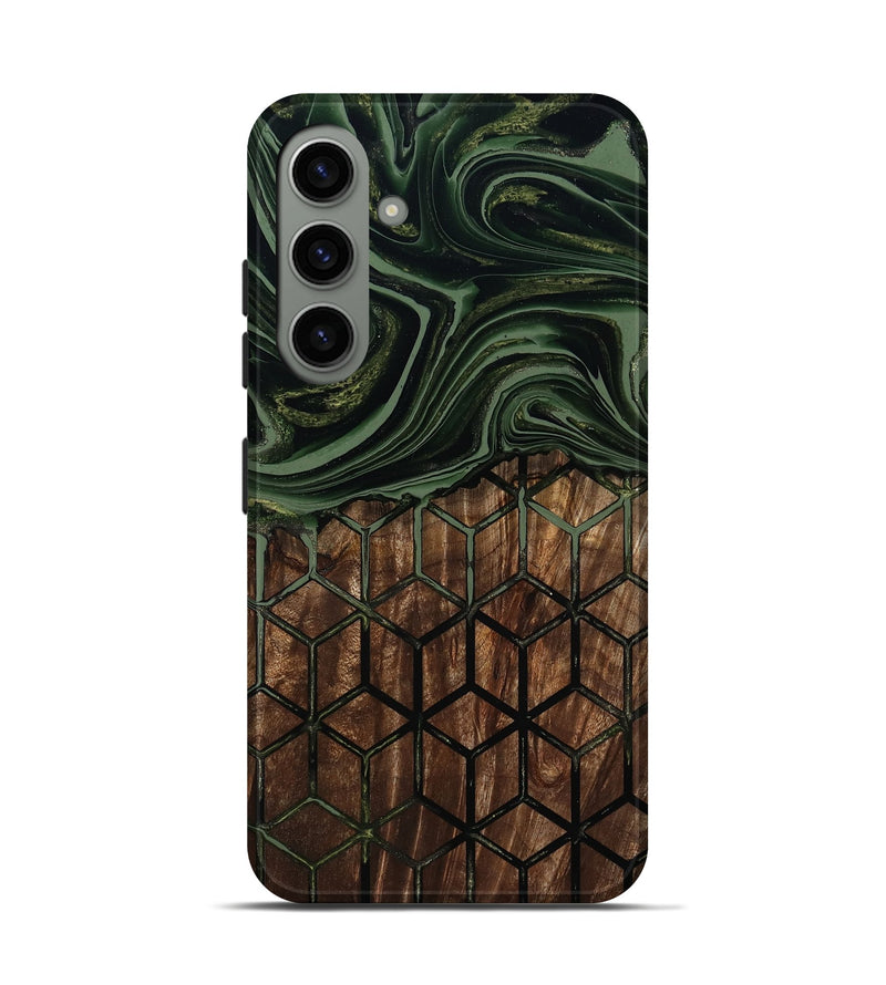 Galaxy S24 Wood Live Edge Phone Case - Banks (Pattern, 801954)