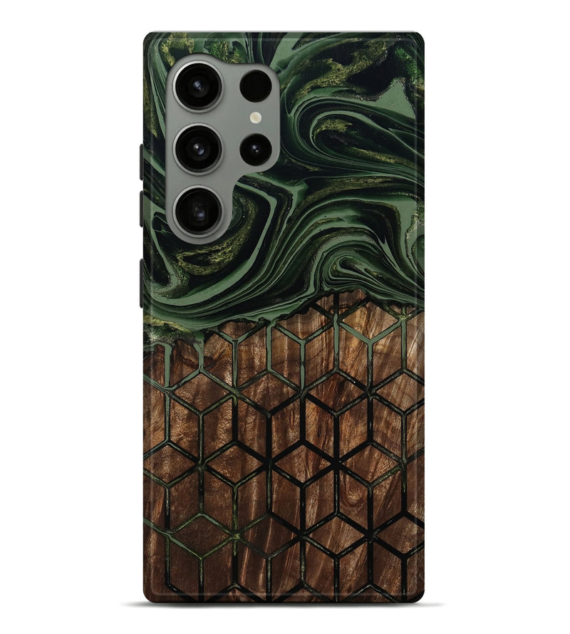 Galaxy S24 Ultra Wood Live Edge Phone Case - Banks (Pattern, 801954)