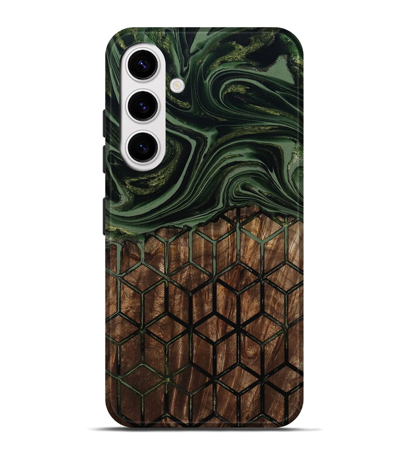 Galaxy S25 Plus Wood Live Edge Phone Case - Banks (Pattern, 801954)