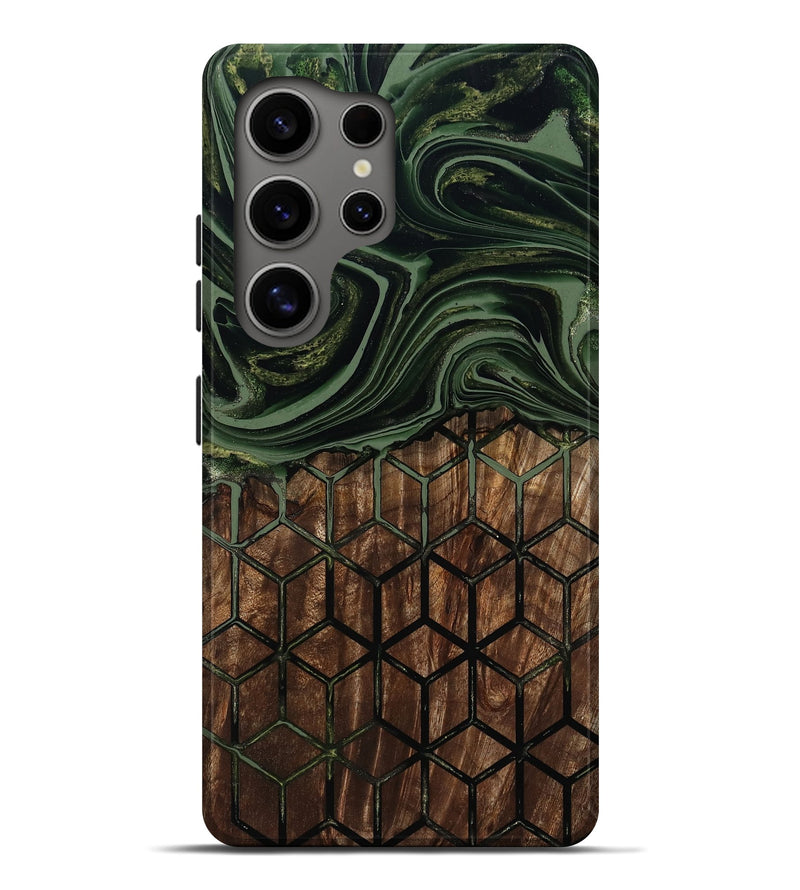 Galaxy S25 Ultra Wood Live Edge Phone Case - Banks (Pattern, 801954)