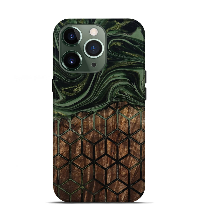 iPhone 13 Pro Wood Live Edge Phone Case - Banks (Pattern, 801954)