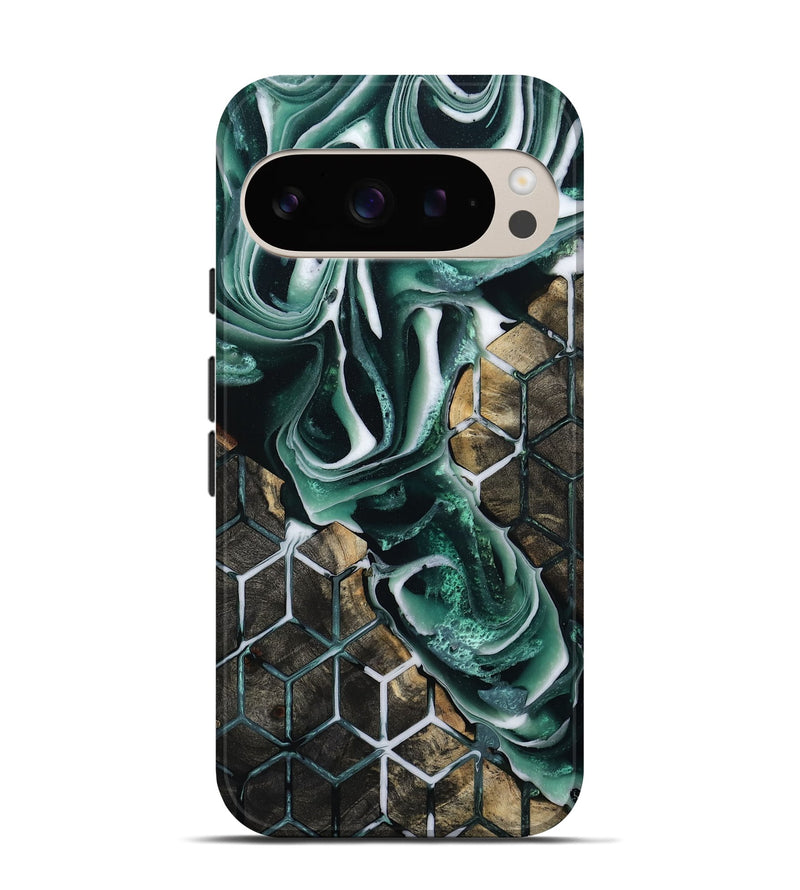 Pixel 9 Wood Live Edge Phone Case - Kelsea (Pattern, 801955)