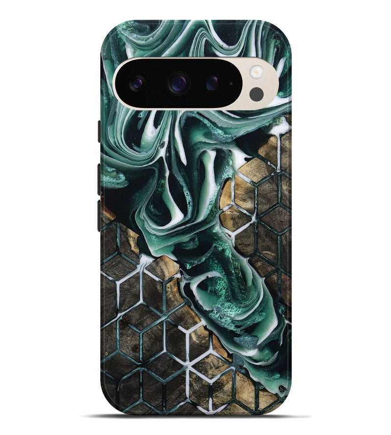 Pixel 9 Pro XL Wood Live Edge Phone Case - Kelsea (Pattern, 801955)