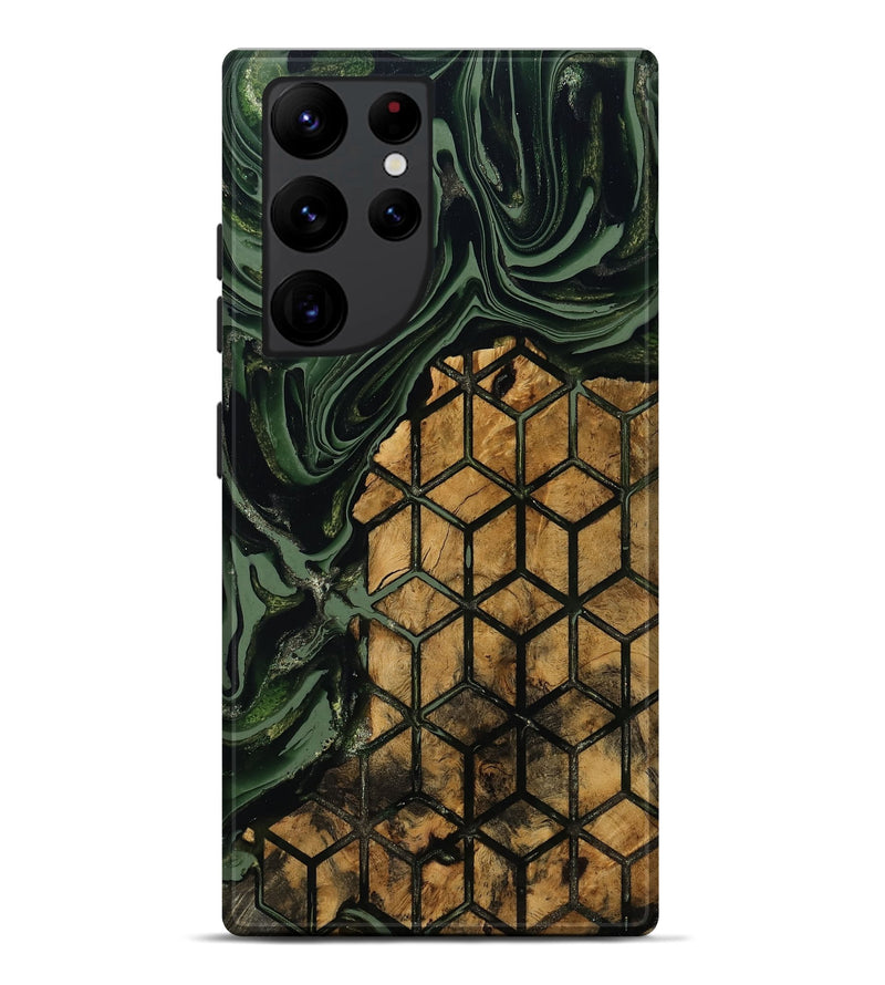 Galaxy S22 Ultra Wood Live Edge Phone Case - Averie (Pattern, 801956)