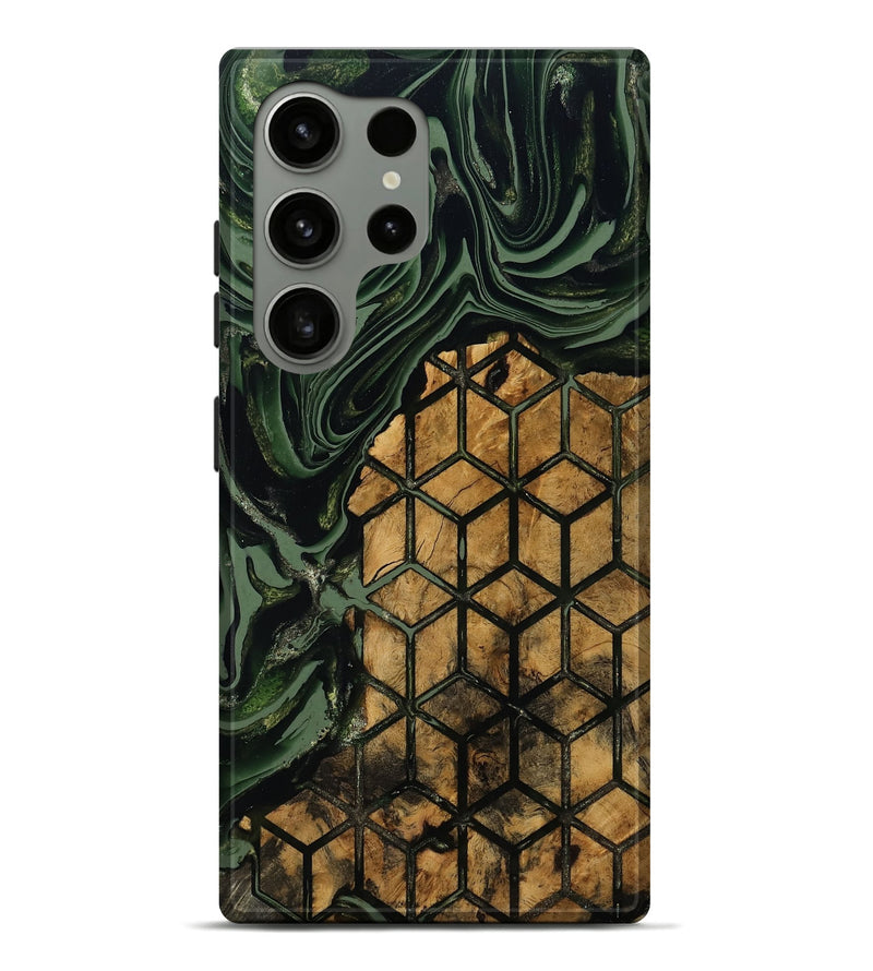 Galaxy S24 Ultra Wood Live Edge Phone Case - Averie (Pattern, 801956)