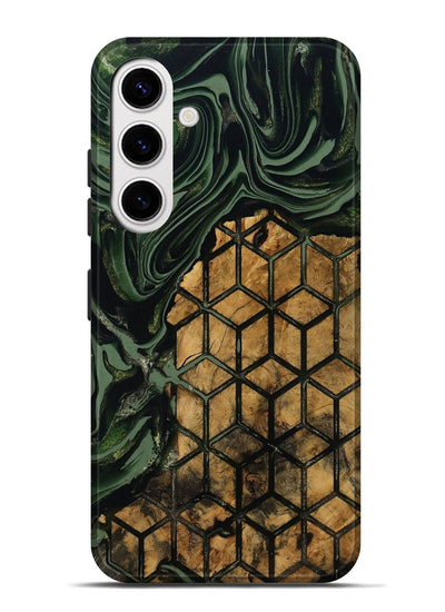 Galaxy S25 Plus Wood Live Edge Phone Case - Averie (Pattern, 801956)