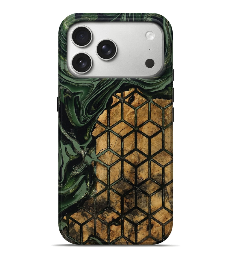 iPhone 17 Pro Max Wood Live Edge Phone Case - Averie (Pattern, 801956)