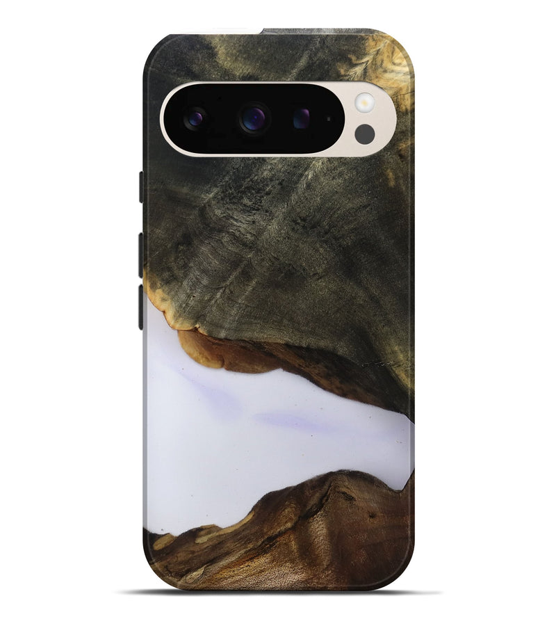 Pixel 9 Pro XL Wood Live Edge Phone Case - Linda (Clear, 801957)