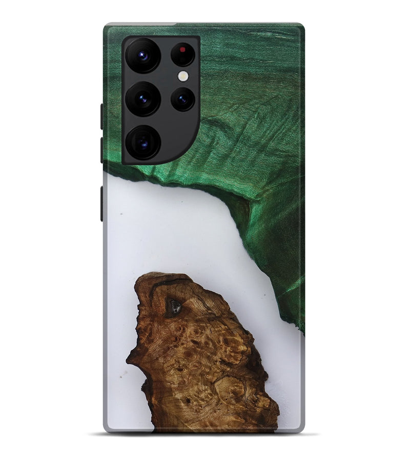 Galaxy S22 Ultra Wood Live Edge Phone Case - Keri (Clear, 801958)