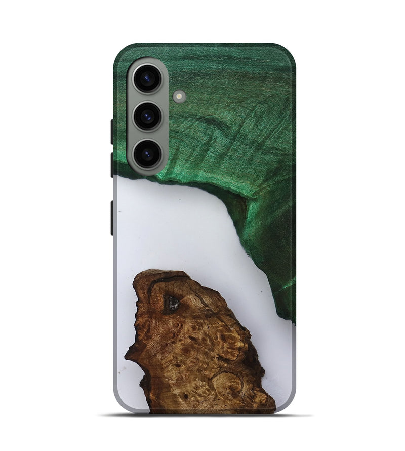 Galaxy S24 Wood Live Edge Phone Case - Keri (Clear, 801958)