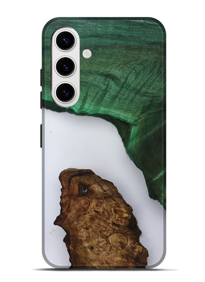 Galaxy S25 Plus Wood Live Edge Phone Case - Keri (Clear, 801958)