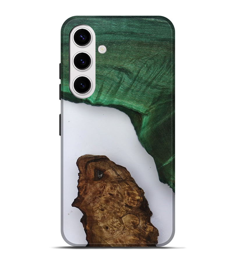 Galaxy S25 Plus Wood Live Edge Phone Case - Keri (Clear, 801958)