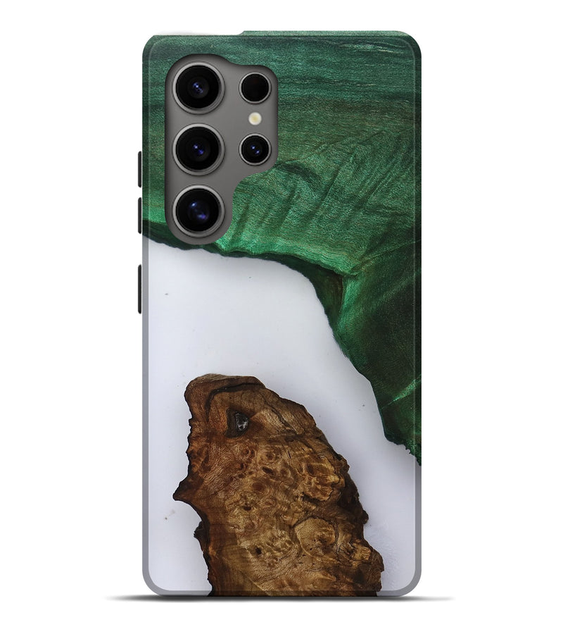 Galaxy S25 Ultra Wood Live Edge Phone Case - Keri (Clear, 801958)