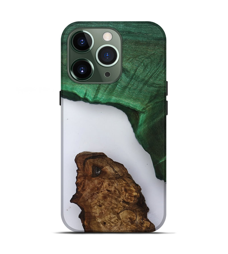 iPhone 13 Pro Wood Live Edge Phone Case - Keri (Clear, 801958)