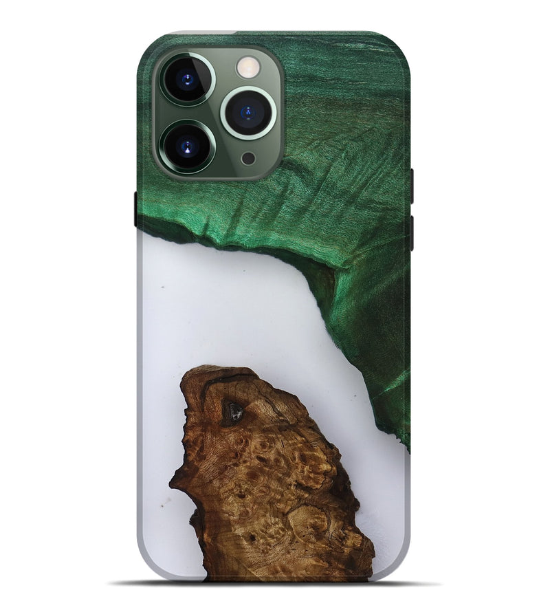 iPhone 13 Pro Max Wood Live Edge Phone Case - Keri (Clear, 801958)