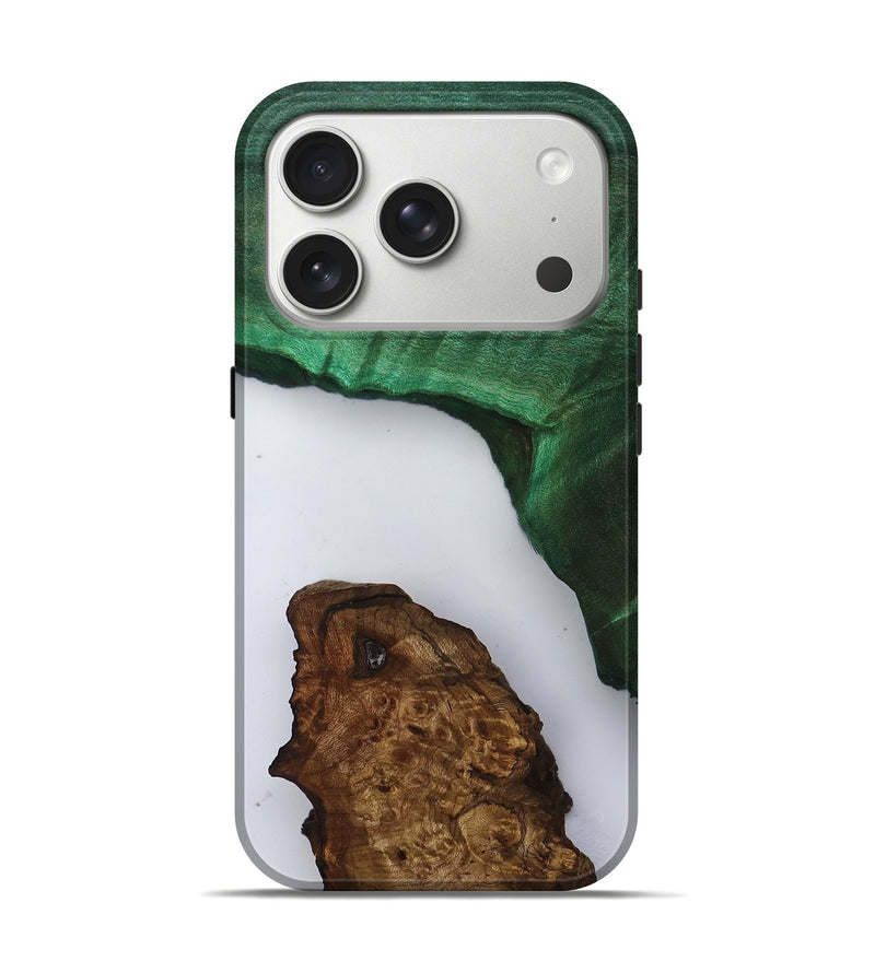 iPhone 17 Pro Wood Live Edge Phone Case - Keri (Clear, 801958)