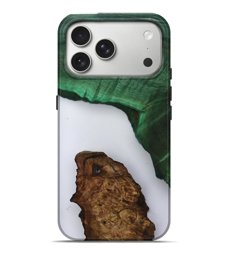 iPhone 17 Pro Max Wood Live Edge Phone Case - Keri (Clear, 801958)