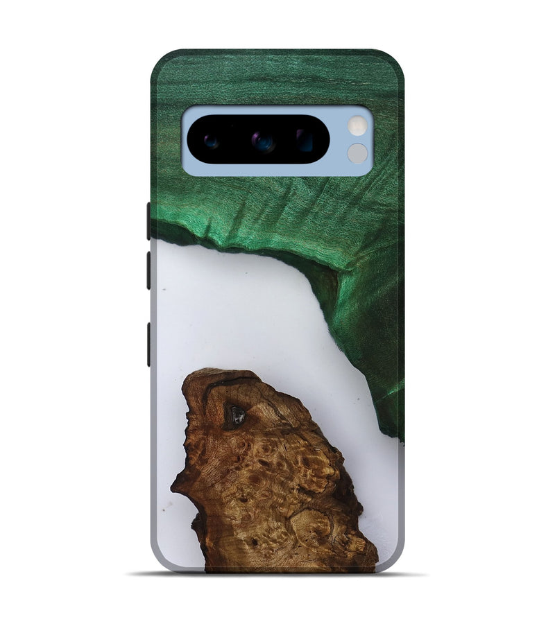 Pixel 8 Pro Wood Live Edge Phone Case - Keri (Clear, 801958)